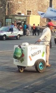 Local street vendor in Cuernavaca